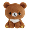 Twinkle Glory San-X Rilakkuma Chairoikoguma Tear Tenori plush toy with brown soft polyester and embroidered details