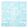 Twinkle Glory light blue polyester reusable bag featuring a repeating pattern of Cinnamoroll with balloons