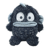 Twinkle Glory Sanrio Hangyodon plush keychain in dark blue fuzzy polyester with embroidered facial features