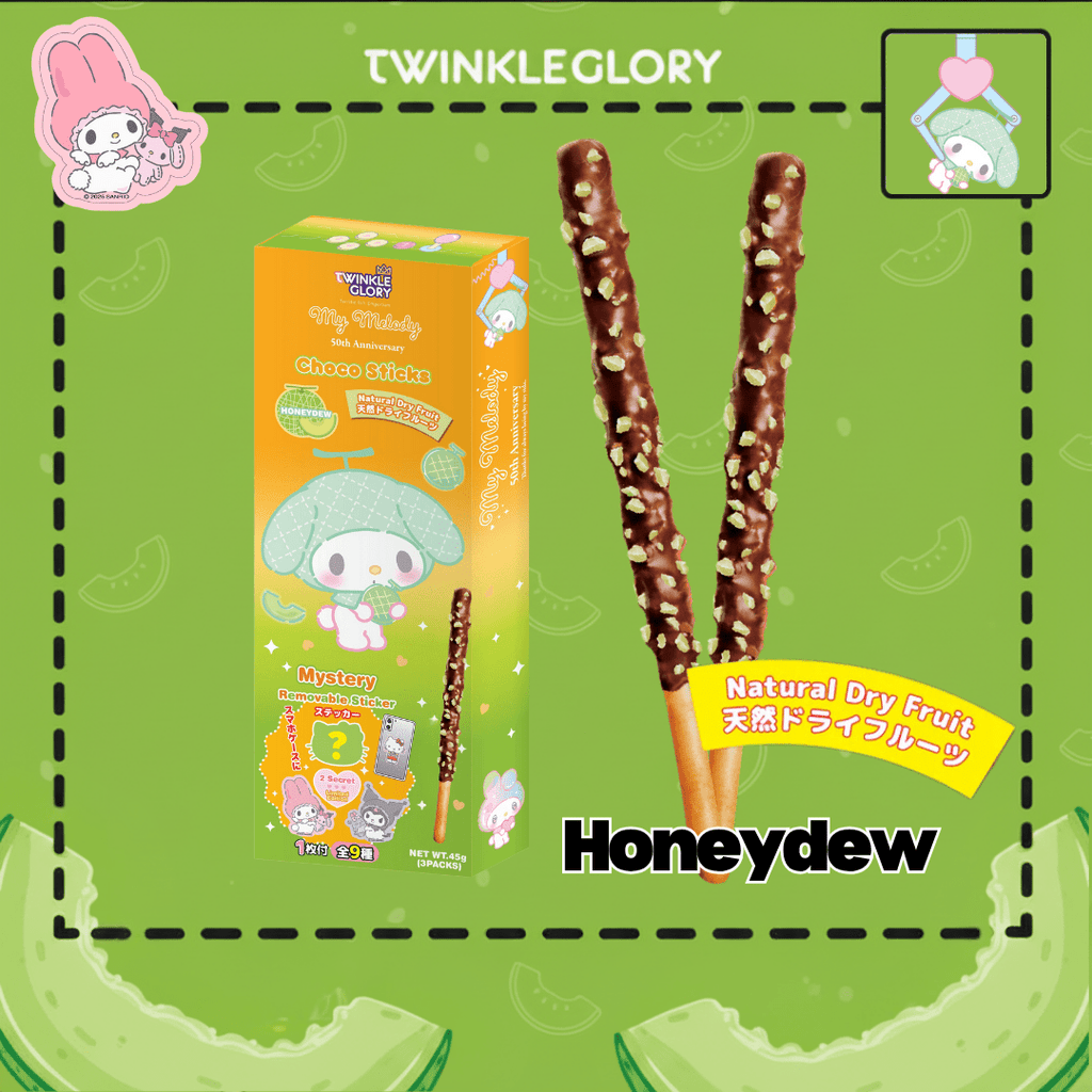 Twinkle Glory Hello Kitty and Friends Assorted Choco Stick 45g - Twinkle Glory