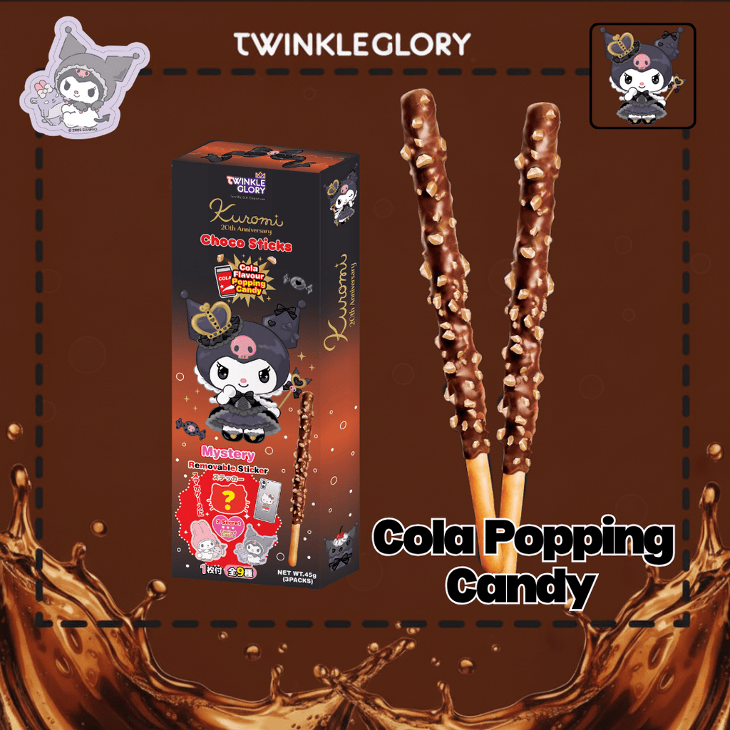 Twinkle Glory Hello Kitty and Friends Assorted Choco Stick 45g - Twinkle Glory