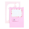 Twinkle Glory Sanrio Hello Kitty popout greeting card with pink cherry blossom border and coordinating envelope
