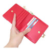 Twinkle Glory Sanrio Hello Kitty red synthetic leather bifold wallet with clasp closure and card slots