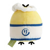 Twinkle Glory San-X Kiiroitori plush toy dressed as a sushi chef with a white headband and blue apron