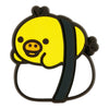Twinkle Glory San-X Kiiroitori rubber magnet featuring the yellow bird character dressed as a piece of sushi
