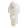 Twinkle Glory San-X Korilakkuma plush toy in a side profile view, featuring soft white polyester and pink ear detail.