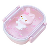Twinkle Glory My Melody 360ml lunch box in pink with strawberry patterns and secure side clasps