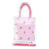 Twinkle Glory My Melody reusable polyester bag tag featuring a cute pink character pattern on a white background