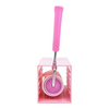 Twinkle Glory My Melody sticky roller cleaner in a light pink ABS case with a bright pink handle