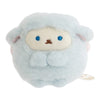 Twinkle Glory San-X Sumikko Gurashi Otsuki-no-Ko Tenori plush in soft light blue polyester with embroidered details.