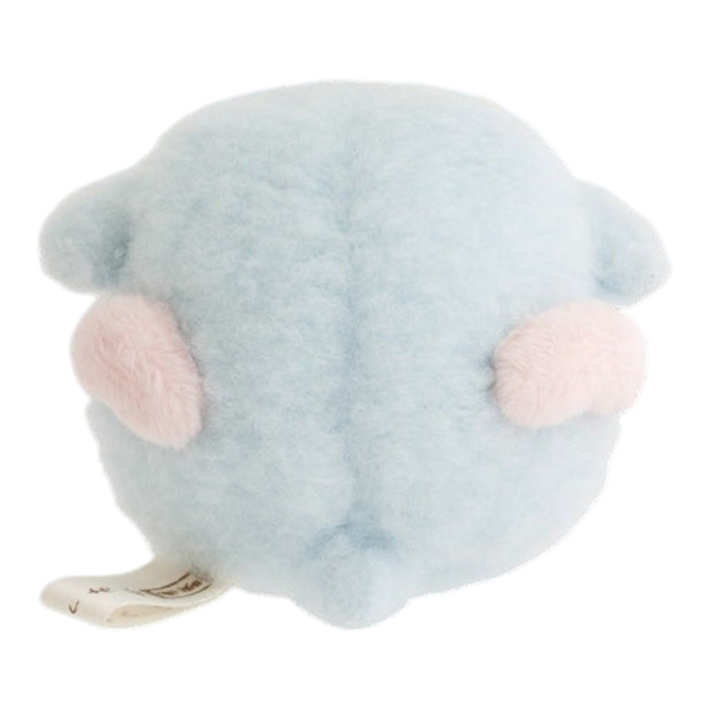 Twinkle Glory San-X Sumikko Gurashi Otsuki-no-Ko plush in soft blue polyester with small pink accents