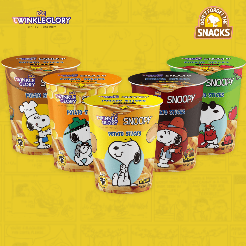 Twinkle Glory Peanuts Snoopy Potato Sticks - Twinkle Glory