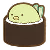 Twinkle Glory San-X Sumikko Gurashi Penguin? rubber magnet featuring the character inside a sushi roll design