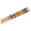 Twinkle Glory 16.5cm bamboo chopsticks featuring Pikachu, Lucario, and Cinderace Pokémon character designs