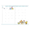 Twinkle Glory San-X Rilakkuma Always Together 2026 B6 monthly planner diary open to March page with cute illustrations