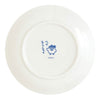 Twinkle Glory San-X Rilakkuma Anytime Sushi porcelain plate underside with blue Kiiroitori character illustration
