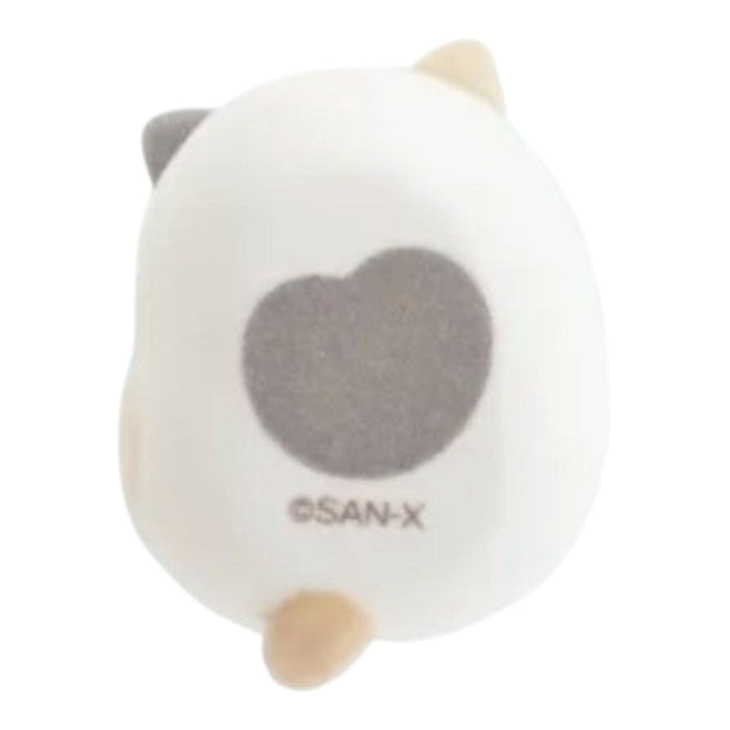 Twinkle Glory San-X Sumikko Gurashi Shirokuma Tenori plush in a cat costume, viewed from the back