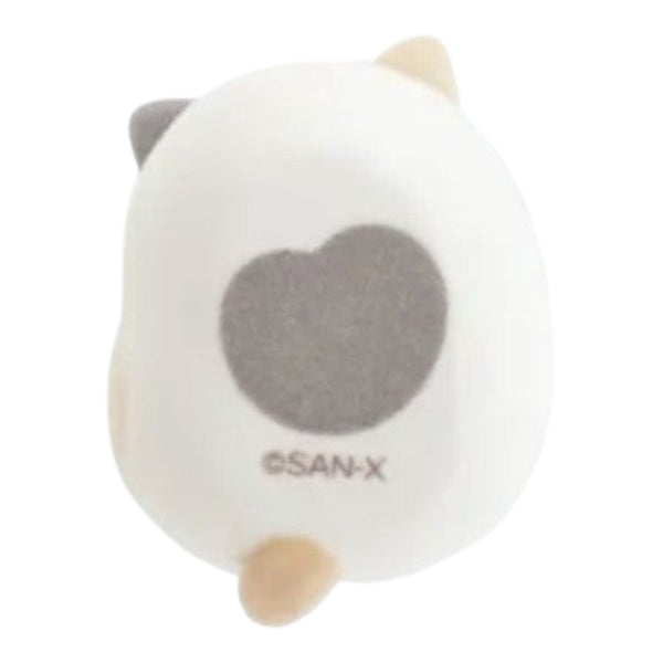 Twinkle Glory San-X Sumikko Gurashi Shirokuma Tenori plush in a cat costume, viewed from the back