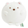 Twinkle Glory San-X Sumikko Gurashi Shirokuma round white polar bear plush with a hanging strap
