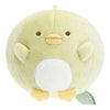 Twinkle Glory San-X Sumikko Gurashi Penguin? round green polyester hanging plush toy with attached strap