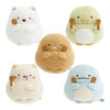 Twinkle Glory San-X Sumikko Gurashi restaurant tenori plush collection featuring five soft polyester characters