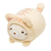 Twinkle Glory San-X Sumikko Gurashi 10th anniversary palm-sized plush toy wearing a soft cream tiger costume