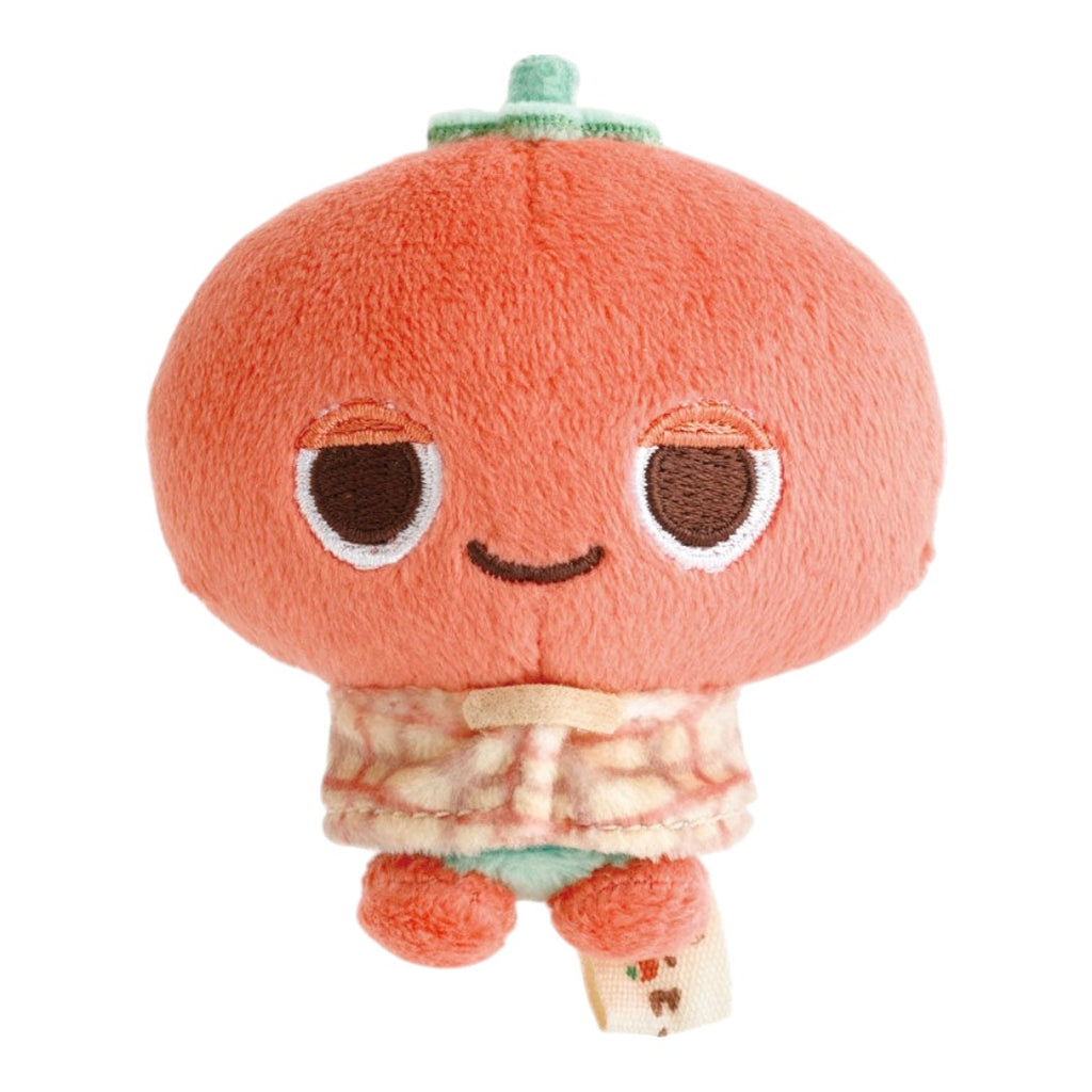 Twinkle Glory San-X Tomanto the Liar Detective plush toy featuring a red tomato character in a plaid shirt