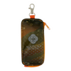 Twinkle Glory Demon Slayer Zenitsu PVC polyester key case with secure zipper and retractable reel
