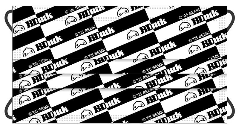 B.duck Adult B3 black and white colour face mask