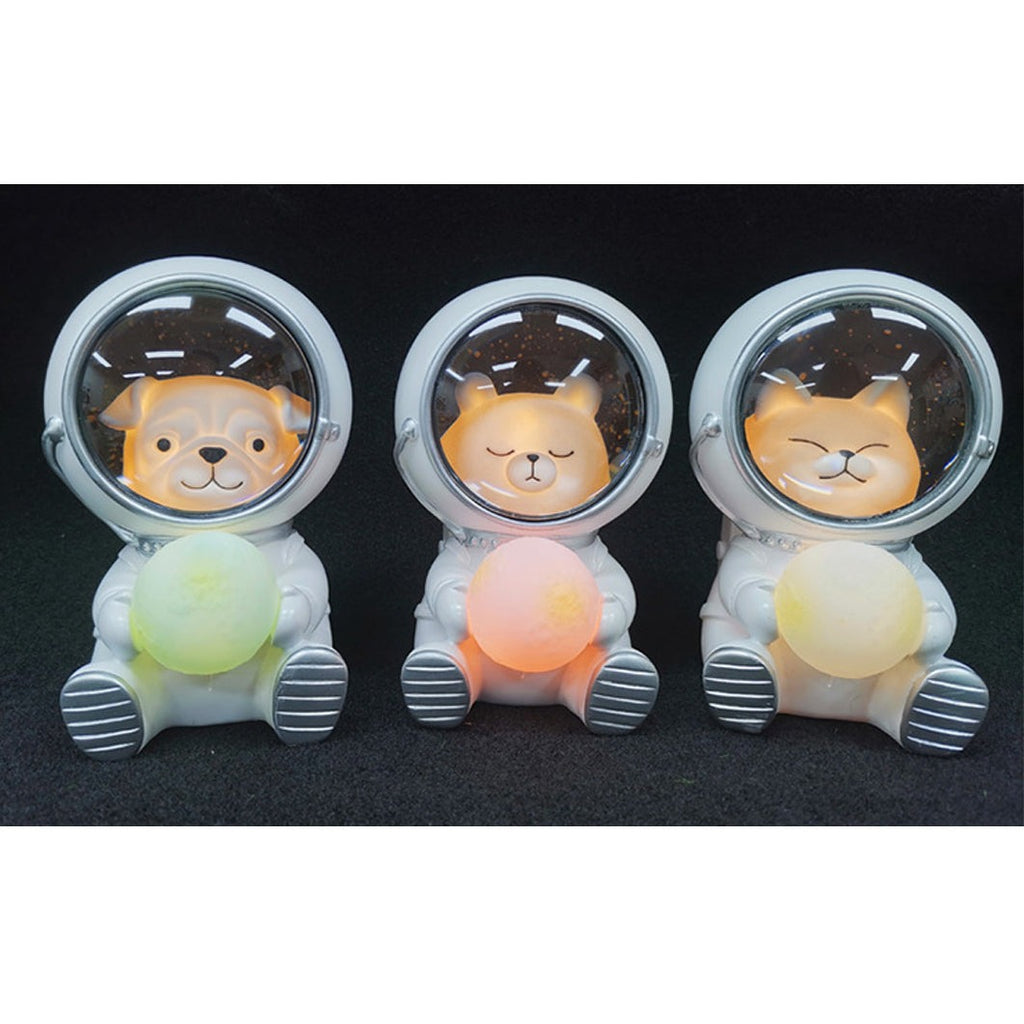 Cute Animal Astronaut Night Light Lamp