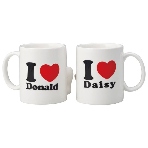 Disney Donald Duck and Daisy Pair Mugs 300ml