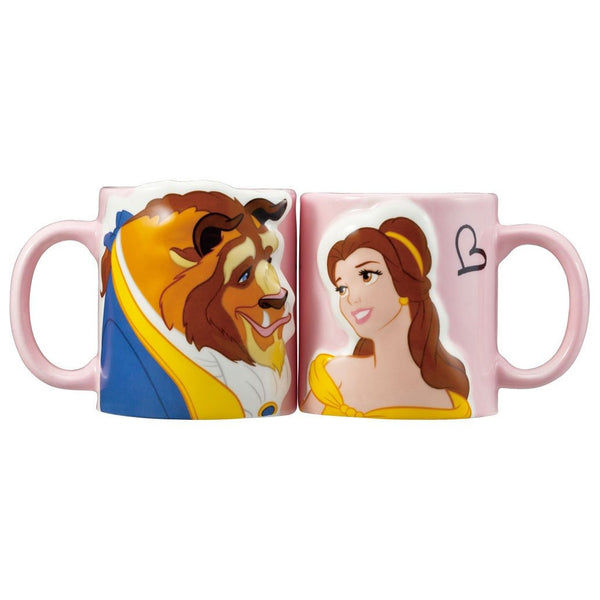 Disney Princess Pair Mugs Beauty and the Beast