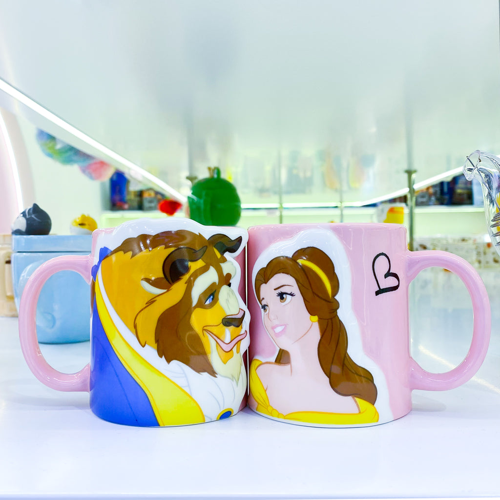 Disney Princess Pair Mugs Beauty and the Beast