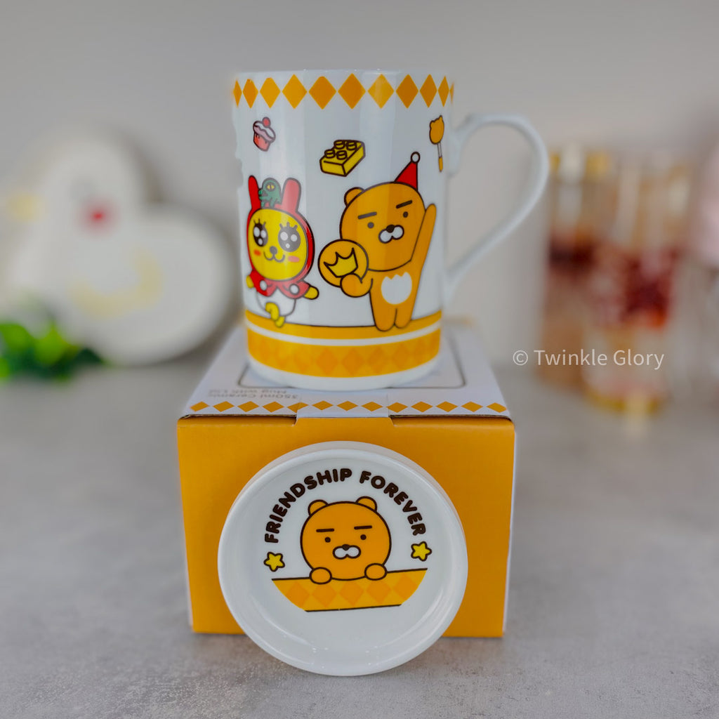 Kakao Friends Character Designs Ceramic Mug