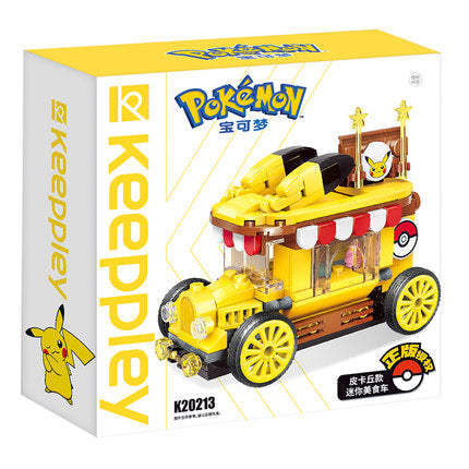 Keeppley Pokémon Pikachu Mini Bus Blocks Toy K20213