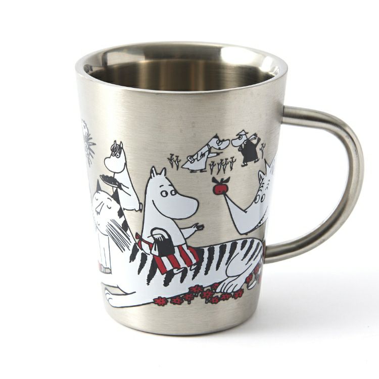 Moomin Character Stainless Steel Double Structure Mug - Animal