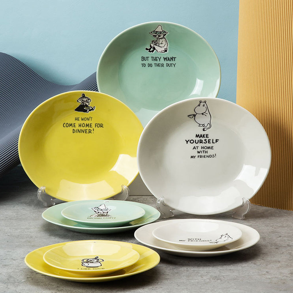 Moomin Huber Series Porcelain Plate
