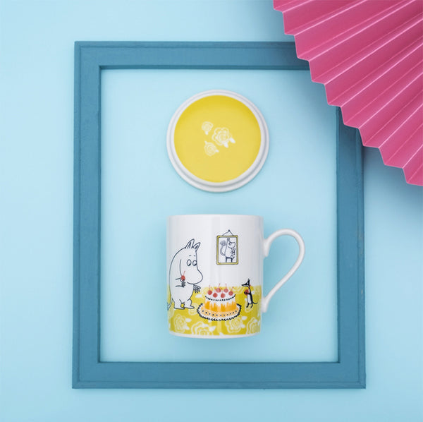 Moomin Tea Mate Mug With Lid And Tea Filter