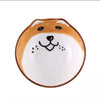 Shiba design dog shaped bowl