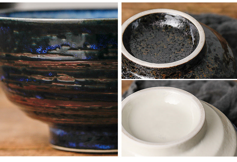 Close up views of a Japanese Porcelain Serving Bowl