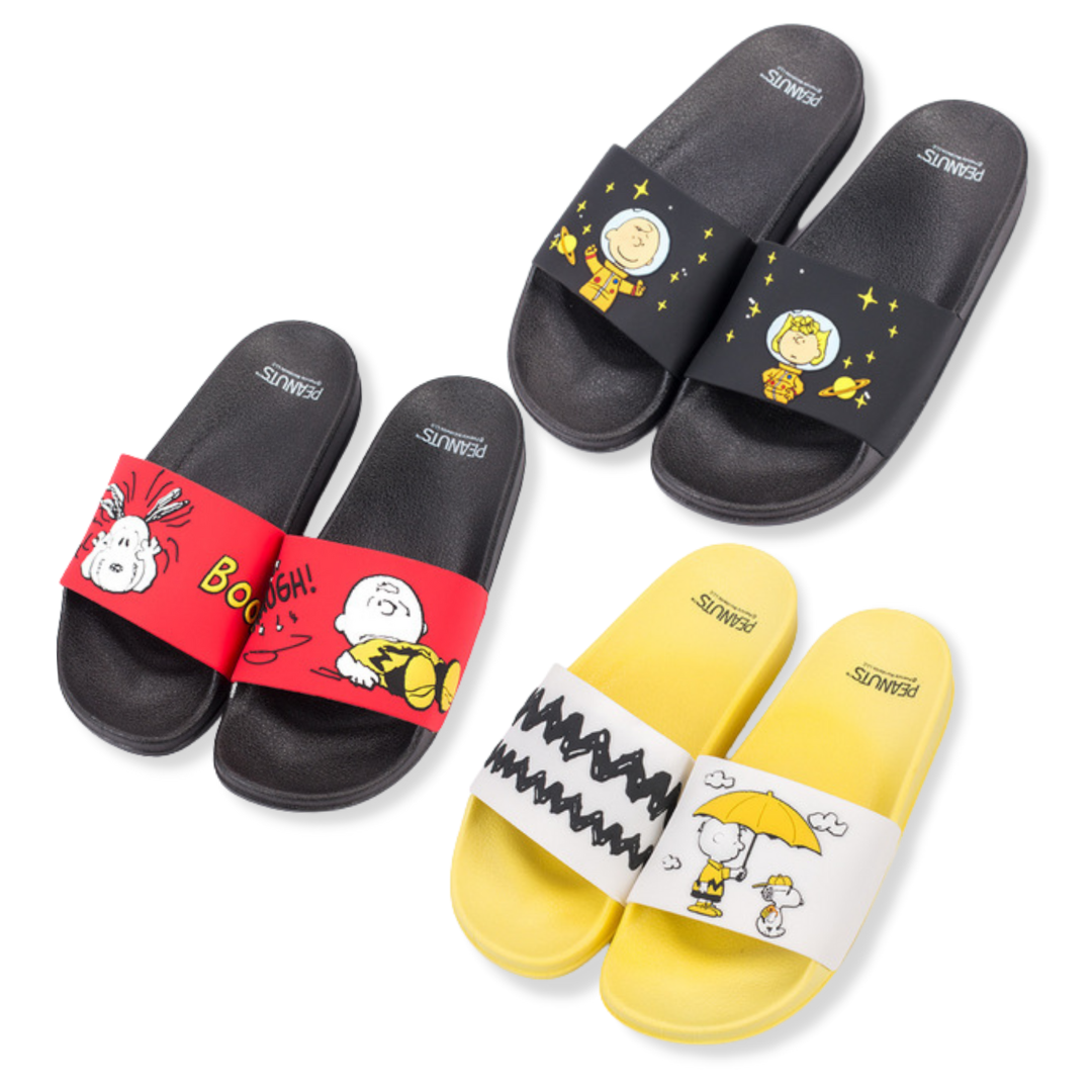 Mens 2025 snoopy slippers