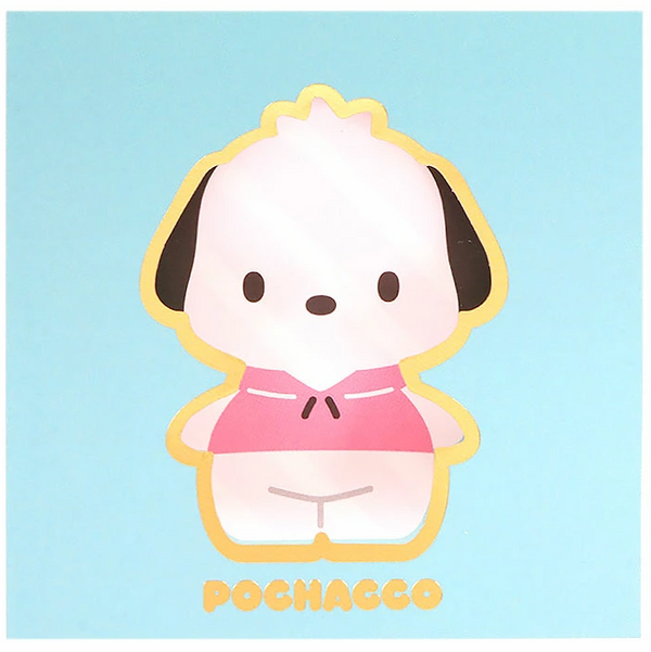 Sanrio Characters Square Memo Pad - Pochacco