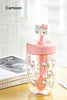 Sanrio Characters Water Bottle With Straw - Hello Kitty