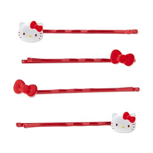 Sanrio Hello Kitty Hair Pin Set With Case