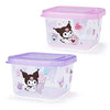 Sanrio Kuromi Mini Food Storage Container Set Of Two