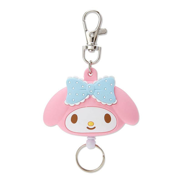Sanrio My Melody Face Retractable Keychain