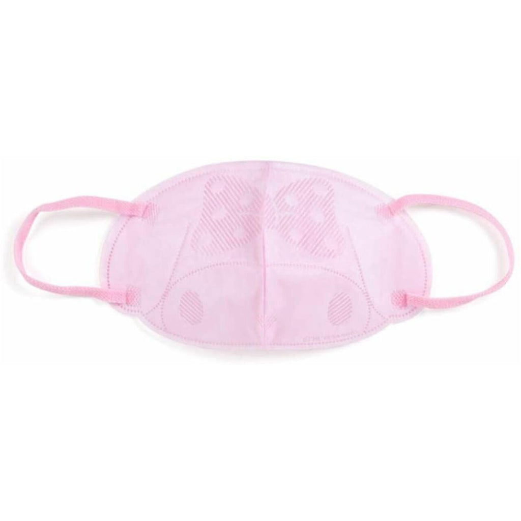Sanrio My Melody Non-Woven Mask Face Shaped Pink 5pcs For Adults