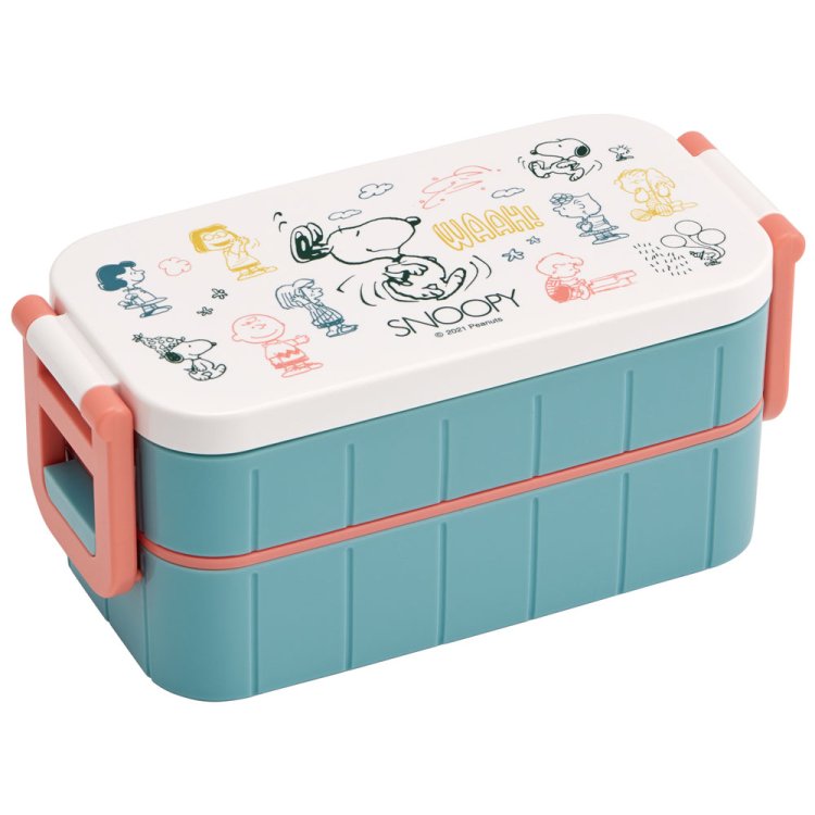 Skater Bento Lunch Box Cinnamoroll Sanrio 600ml 2-tier antibacterial