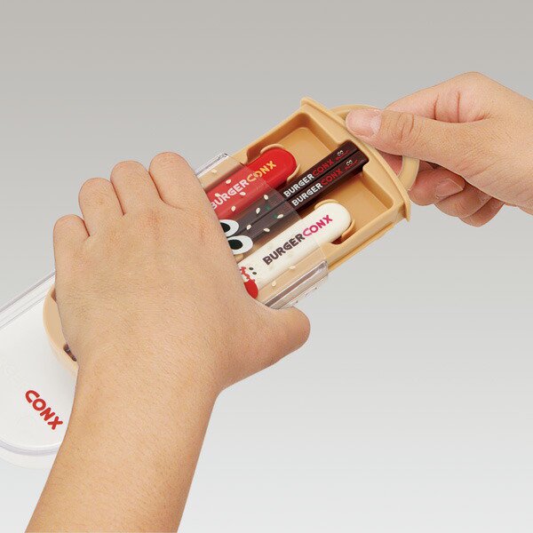 Skater Burger Children Cutlery 3 Pieces Set