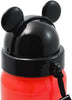 Skater Disney Mickey Mouse 3D Hade Bottle with Straw 350ml